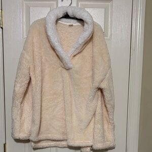 Furry top and pants set